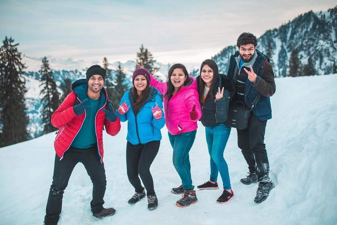 Manali snow adventure